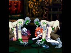 Zombies and dogs fucking beautiful anime babes